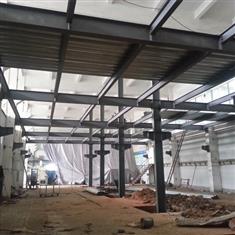 steel structure platform building