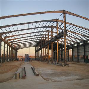 Steel Structure Warehouse in Libya