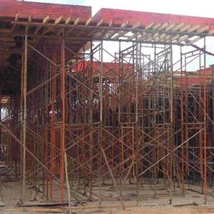 Prefabricated steel scaffolding