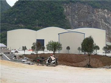 Steel structure workshop in GX