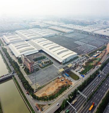 Steel Structure Industrial Park in Shishan