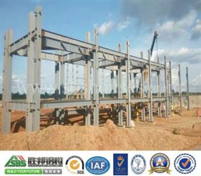 Construction scheme of prefabricated steel structure roof of steel structure net frame-3