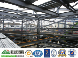 Construction scheme of prefabricated steel structure roof of steel structure net frame-1