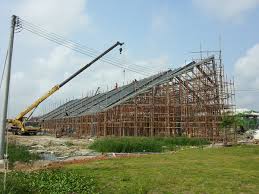 Steel lifting technology and lifting program for steel structure building-2