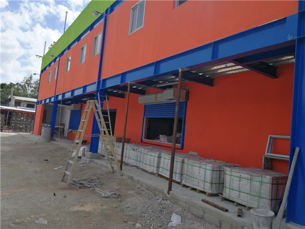 Steel structure supermarket A in Jamaica