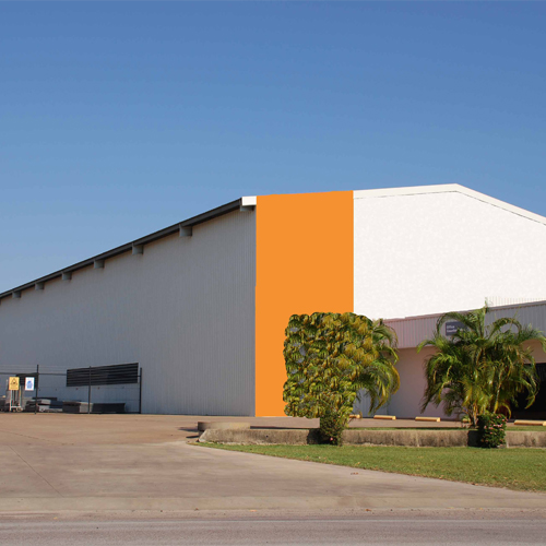 large span steel structure warehouse with steel structure building design