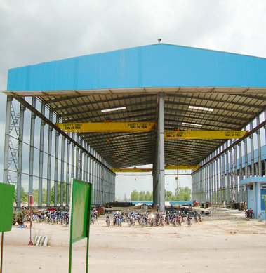 Steel Structure Shipyard in Indonesia