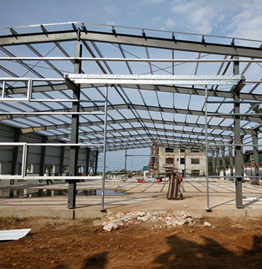 Steel Structure Workshop in Tanzania