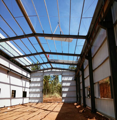 Steel Structure Workshop & Warehouse in Indonesia