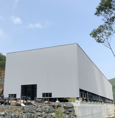 Steel structure stone field in Guigang