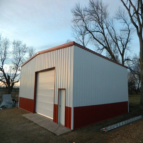 prefab steel garage