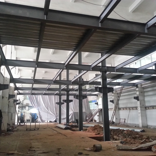 steel structure platform building